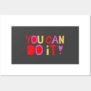 You can do it Posters and Art